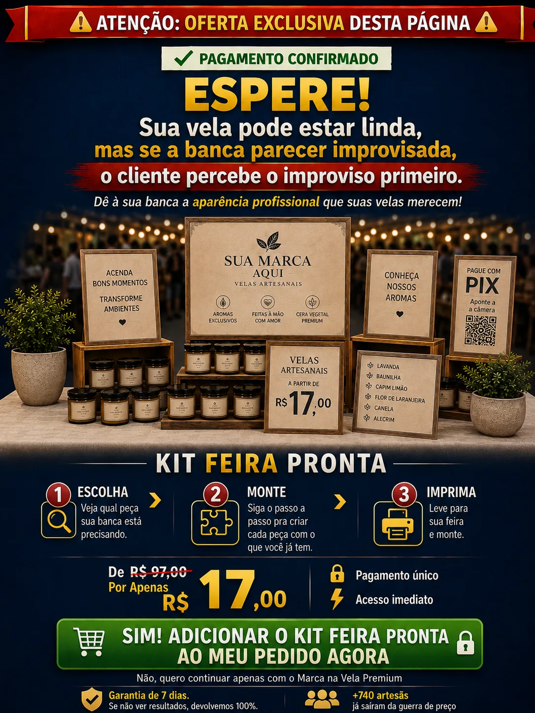 KIT FEIRA PRONTA